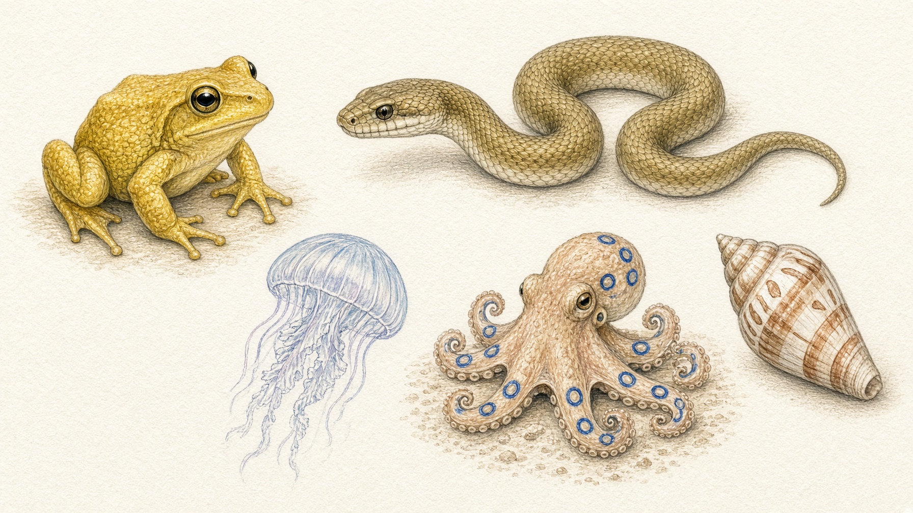 The 5 Most Poisonous and Venomous Creatures in the World